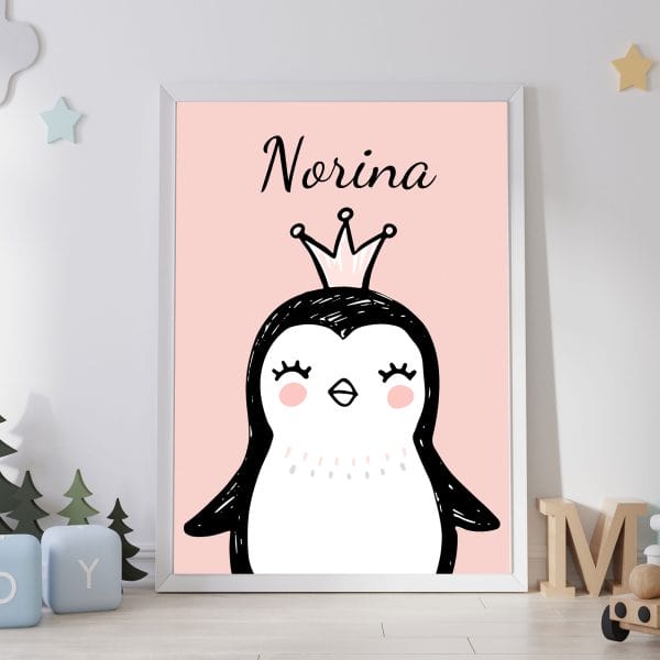 Hercegnő pingvin névvel Lovenir.hu