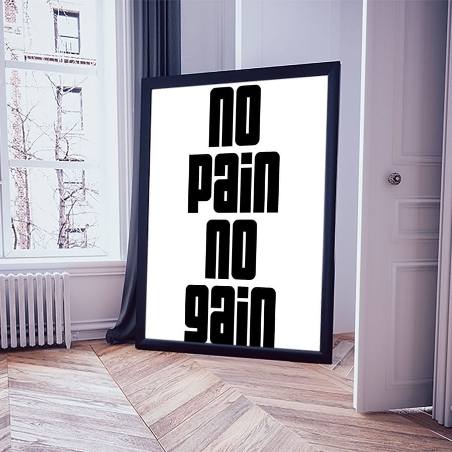 No pain no gain Lovenir.hu