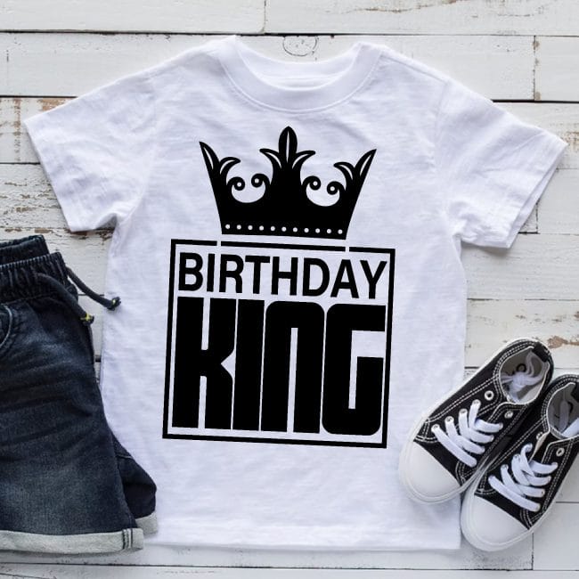 Birthday king 2 születésnapi férfi póló Lovenir.hu