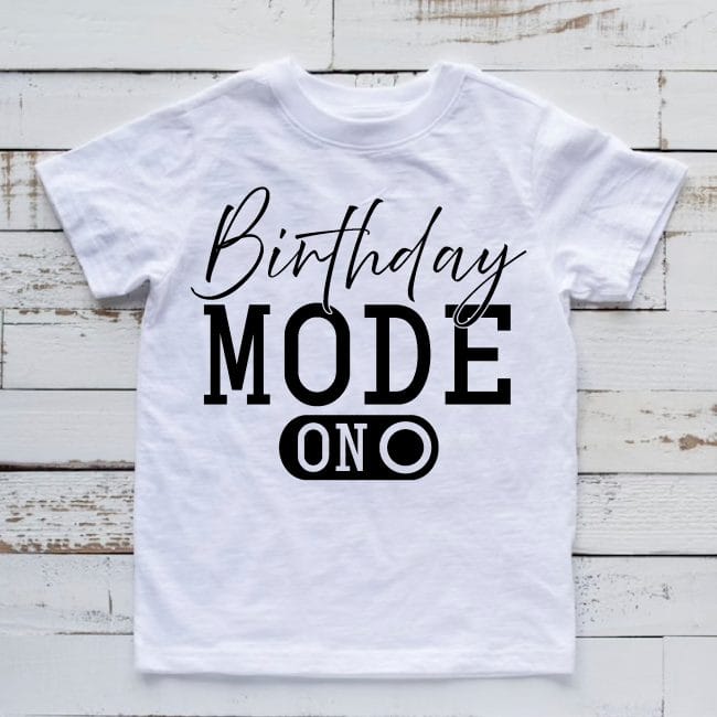 Birthday mode ON női póló Lovenir.hu