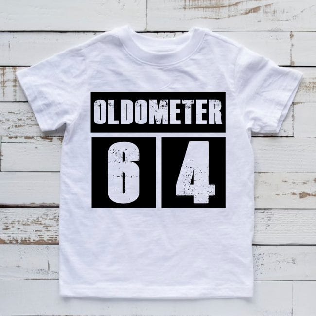 Oldometer születésnapi női póló Lovenir.hu