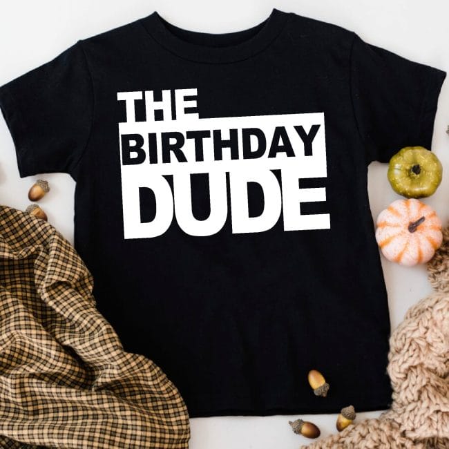 The Birthday Dude születésnapi férfi póló és, vagy szett Lovenir.hu