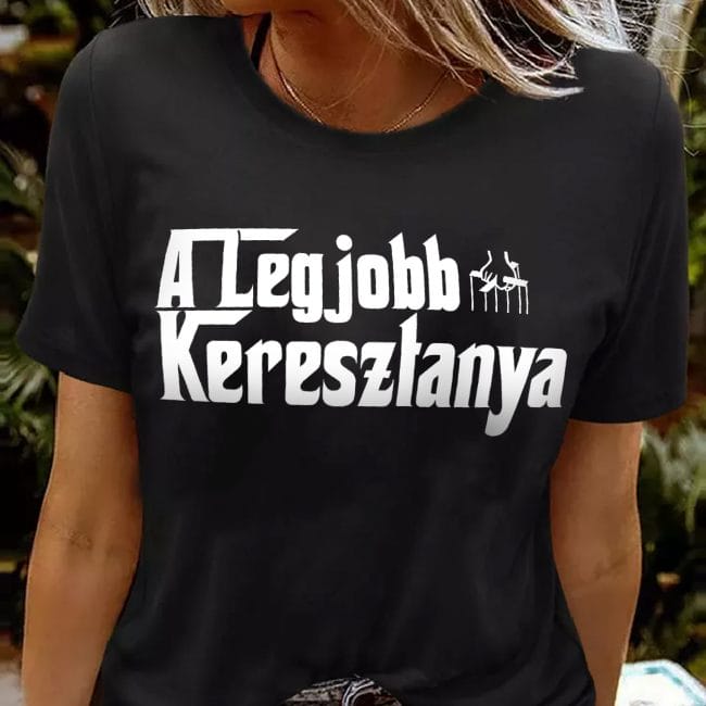 A legjobb keresztanya női póló Lovenir.hu