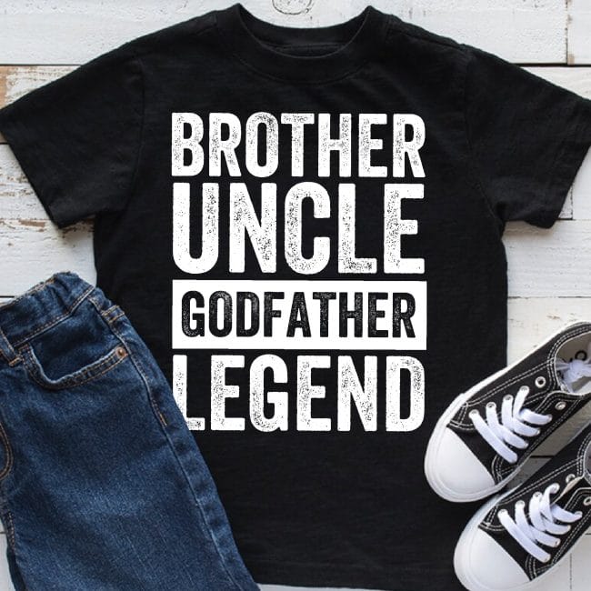 Brother Uncle Godfather Legend férfi póló Lovenir.hu