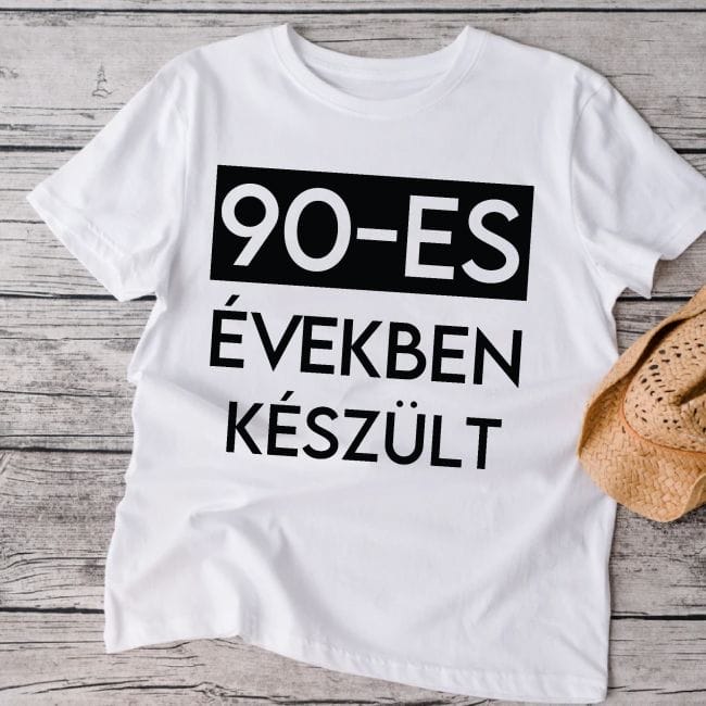 90-es években készült férfi póló Lovenir.hu