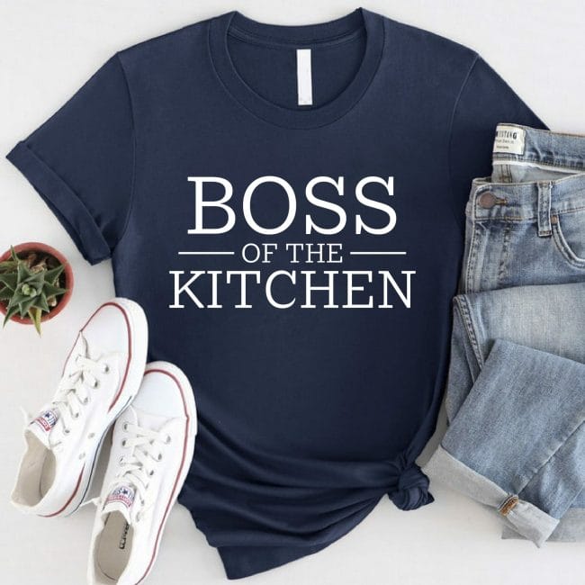 Boss of the kitchen póló Lovenir.hu