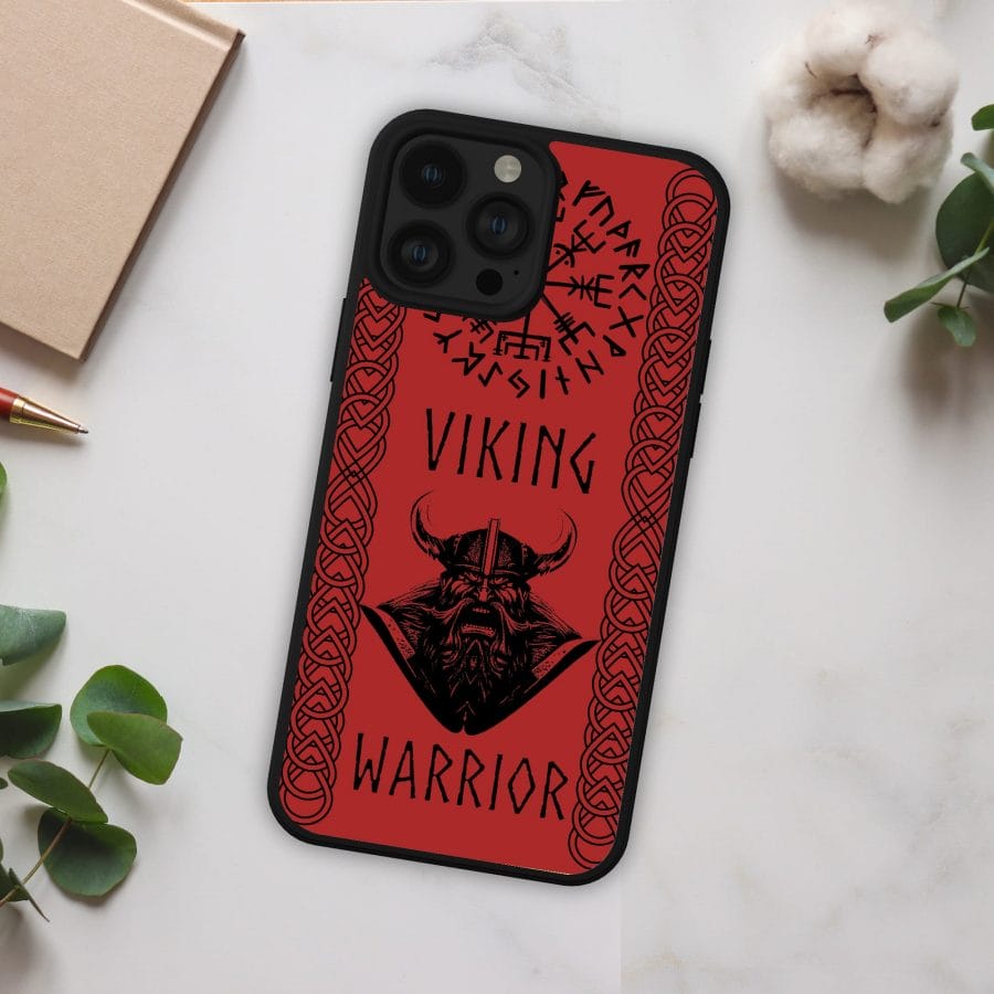 Viking piros háttérrel telefontok Lovenir.hu